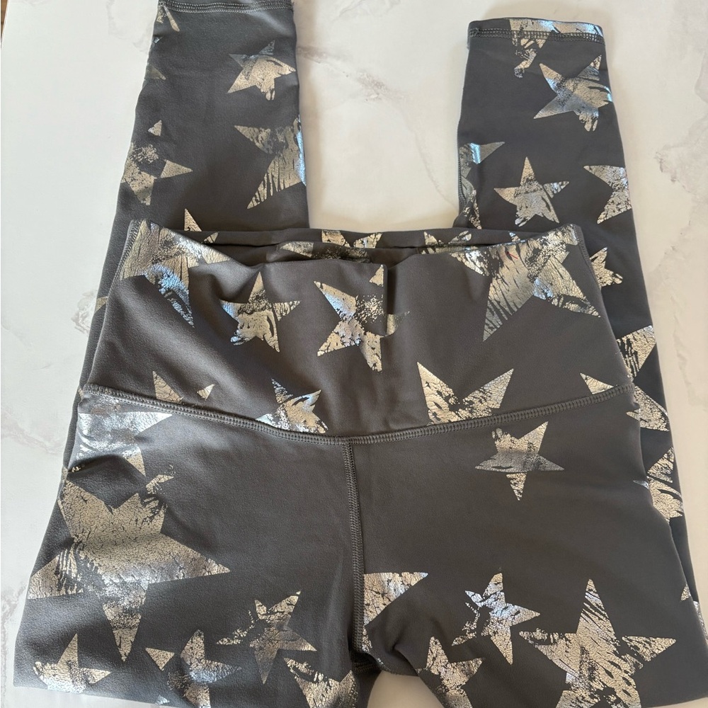 Aerie silver star leggings